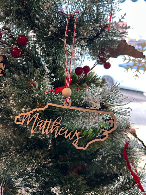 Matthews Cutout Ornament