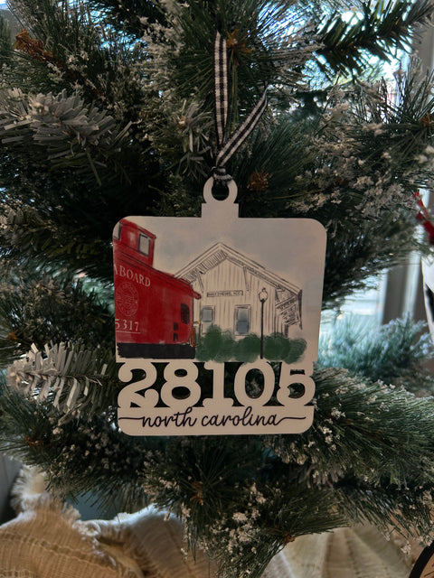 Caboose 28105 Ornament