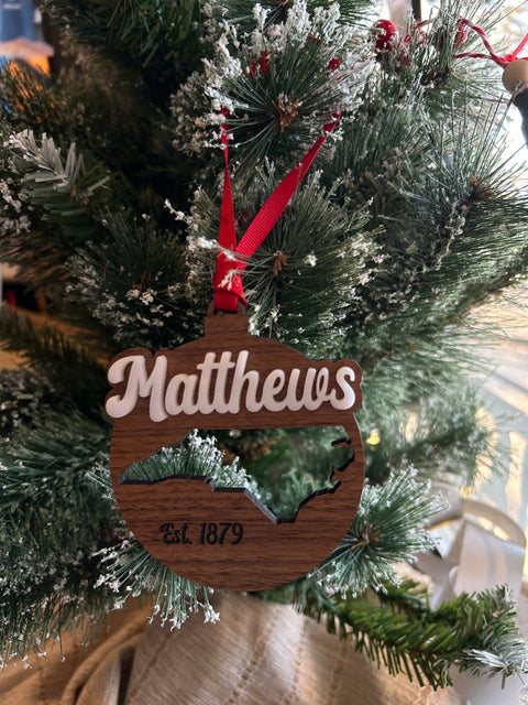 Matthews Est. 1879 Ornament