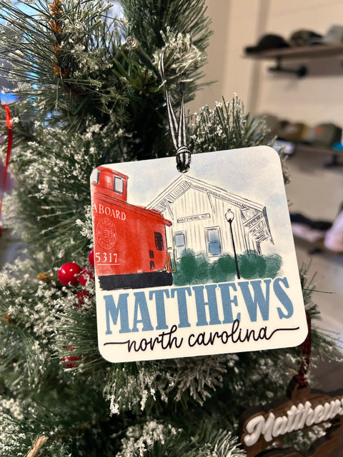 Caboose Matthews Ornament