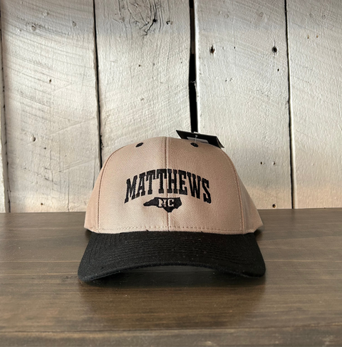 Matthews NC Embroidered Hat