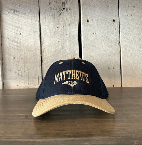 Matthews NC Embroidered Hat