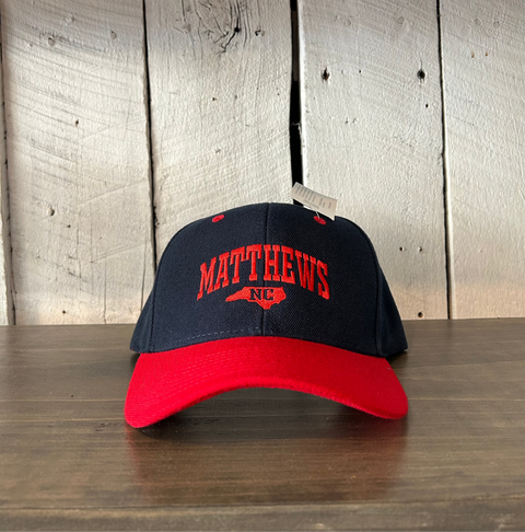 Matthews NC Embroidered Hat