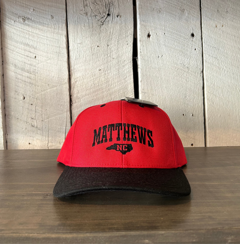 Matthews NC Embroidered Hat