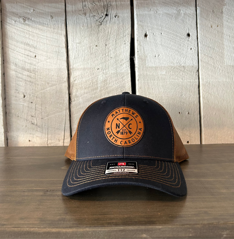 Arrow Patch Hat - Navy Blue